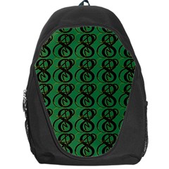 Abstract Pattern Graphic Lines Backpack Bag