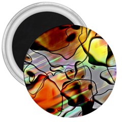 Abstract Transparent Drawing 3  Magnets by HermanTelo