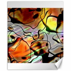 Abstract Transparent Drawing Canvas 16  X 20 