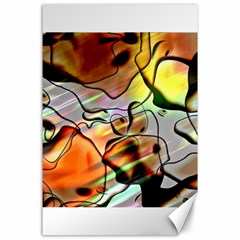 Abstract Transparent Drawing Canvas 24  X 36  by HermanTelo