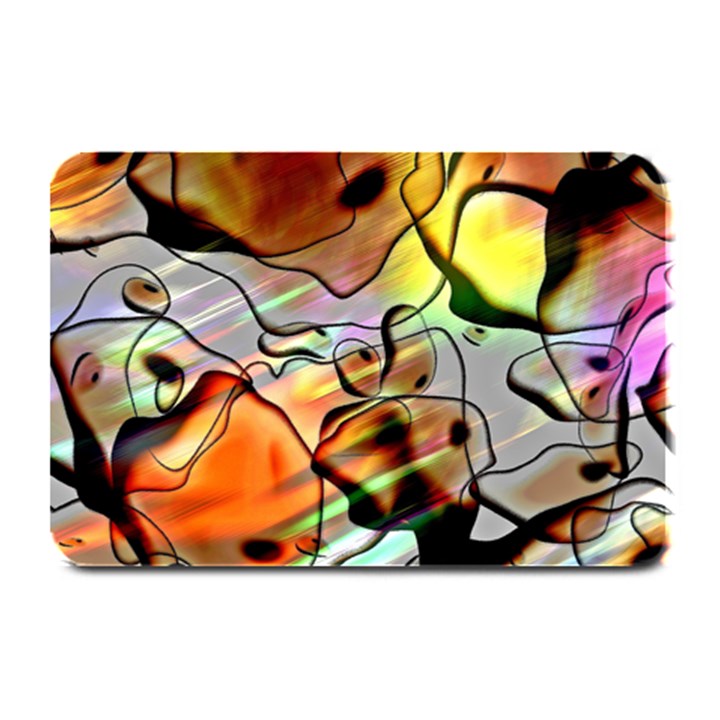 Abstract Transparent Drawing Plate Mats