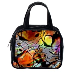 Abstract Transparent Drawing Classic Handbag (one Side) by HermanTelo