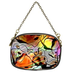 Abstract Transparent Drawing Chain Purse (one Side) by HermanTelo