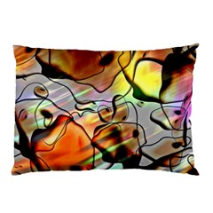 Abstract Transparent Drawing Pillow Case