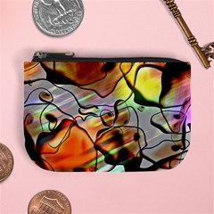 Abstract Transparent Drawing Mini Coin Purse