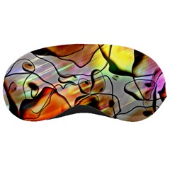 Abstract Transparent Drawing Sleeping Mask