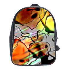 Abstract Transparent Drawing School Bag (large) by HermanTelo