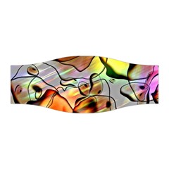 Abstract Transparent Drawing Stretchable Headband