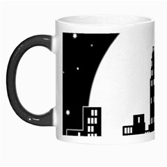 City Night Moon Star Morph Mugs by HermanTelo