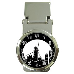 City Night Moon Star Money Clip Watches