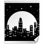 City Night Moon Star Canvas 16  x 20  15.75 x19.29  Canvas - 1