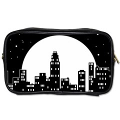 City Night Moon Star Toiletries Bag (One Side)