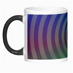 Blue Green Abstract Background Morph Mugs