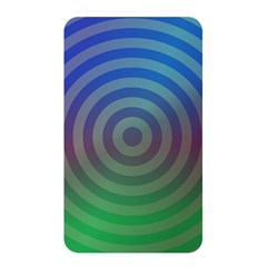 Blue Green Abstract Background Memory Card Reader (rectangular)