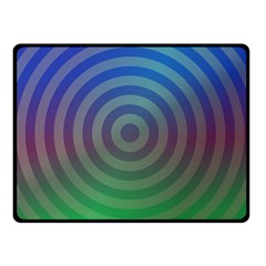 Blue Green Abstract Background Double Sided Fleece Blanket (small) 