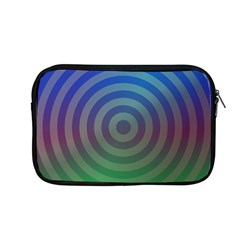 Blue Green Abstract Background Apple Macbook Pro 13  Zipper Case by HermanTelo