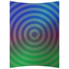 Blue Green Abstract Background Back Support Cushion