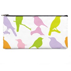 Birds Colourful Background Pencil Cases