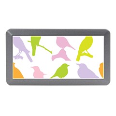 Birds Colourful Background Memory Card Reader (mini)