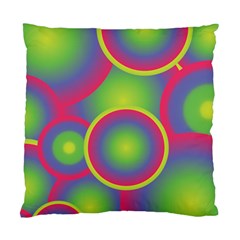 Background Colourful Circles Standard Cushion Case (two Sides)