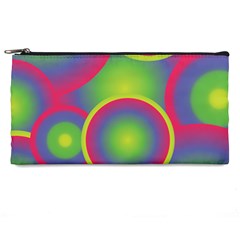 Background Colourful Circles Pencil Cases