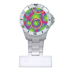 Background Colourful Circles Plastic Nurses Watch by HermanTelo