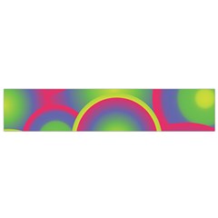 Background Colourful Circles Small Flano Scarf by HermanTelo