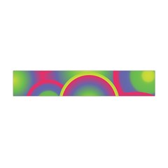 Background Colourful Circles Flano Scarf (mini)