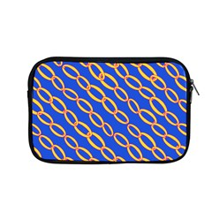 Blue Abstract Links Background Apple Macbook Pro 13  Zipper Case