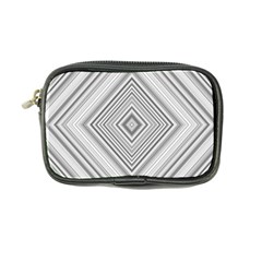 Black White Grey Pinstripes Angles Coin Purse by HermanTelo