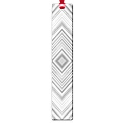 Black White Grey Pinstripes Angles Large Book Marks