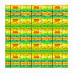 Birds Beach Sun Abstract Pattern Medium Glasses Cloth (2 Sides)