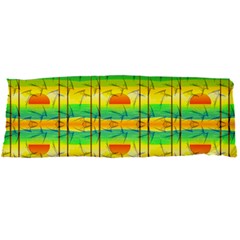 Birds Beach Sun Abstract Pattern Body Pillow Case Dakimakura (two Sides)