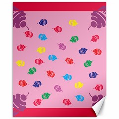 Cupcakes Food Dessert Celebration Canvas 11  x 14 