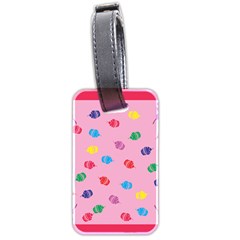 Cupcakes Food Dessert Celebration Luggage Tag (two sides)