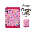 Cupcakes Food Dessert Celebration Playing Cards Double Sided (Mini) Front - Club10