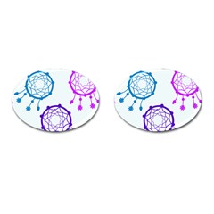 Star Cufflinks (oval)