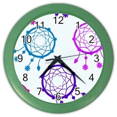 Star Color Wall Clock