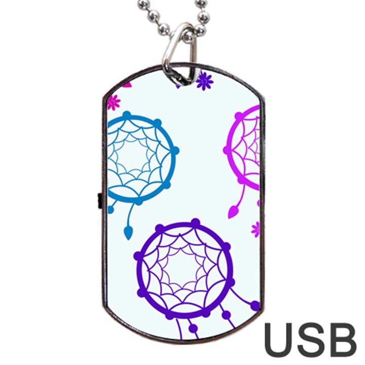 star Dog Tag USB Flash (Two Sides)