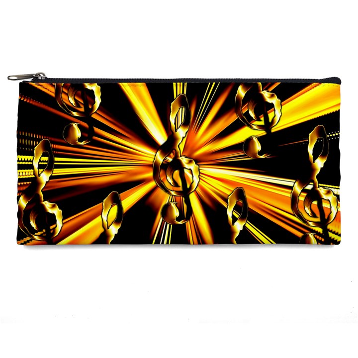 Clef Golden Music Pencil Cases