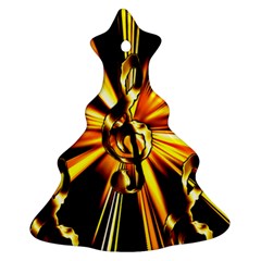 Clef Golden Music Ornament (Christmas Tree) 