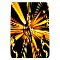 Clef Golden Music Removable Flap Cover (S)