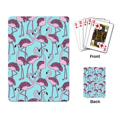 Flemish Rosa Birds Nature Fauna Flamenco Playing Cards Single Design