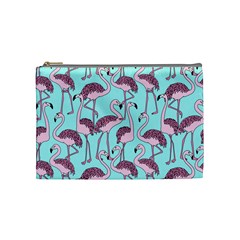 Flemish Rosa Birds Nature Fauna Flamenco Cosmetic Bag (medium) by HermanTelo