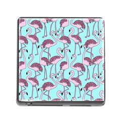 Flemish Rosa Birds Nature Fauna Flamenco Memory Card Reader (square 5 Slot) by HermanTelo