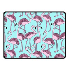 Flemish Rosa Birds Nature Fauna Flamenco Fleece Blanket (small) by HermanTelo