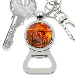 Eye Butterfly Evening Sky Bottle Opener Key Chain