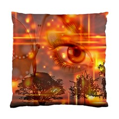 Eye Butterfly Evening Sky Standard Cushion Case (one Side)