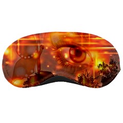 Eye Butterfly Evening Sky Sleeping Mask