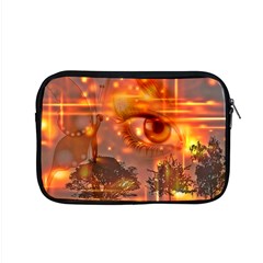 Eye Butterfly Evening Sky Apple Macbook Pro 15  Zipper Case